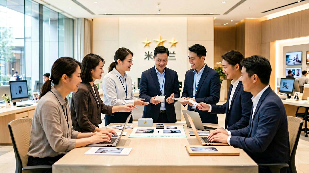 米兰品牌空间，体现专业与品质并重的企业形象
